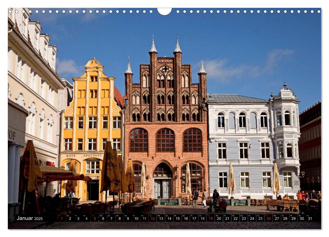 Bild: 9783435681921 | Hansestadt Stralsund (Wandkalender 2025 DIN A3 quer), CALVENDO...