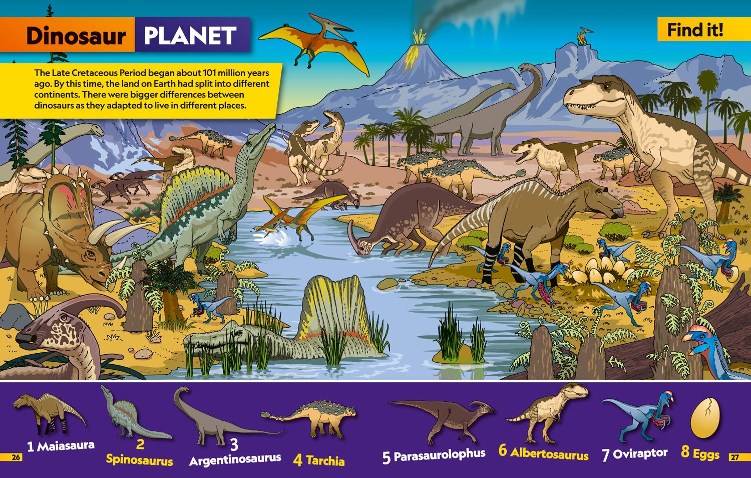 Bild: 9780008554361 | Dinosaurs Find it! Explore it! | National Geographic Kids | Buch