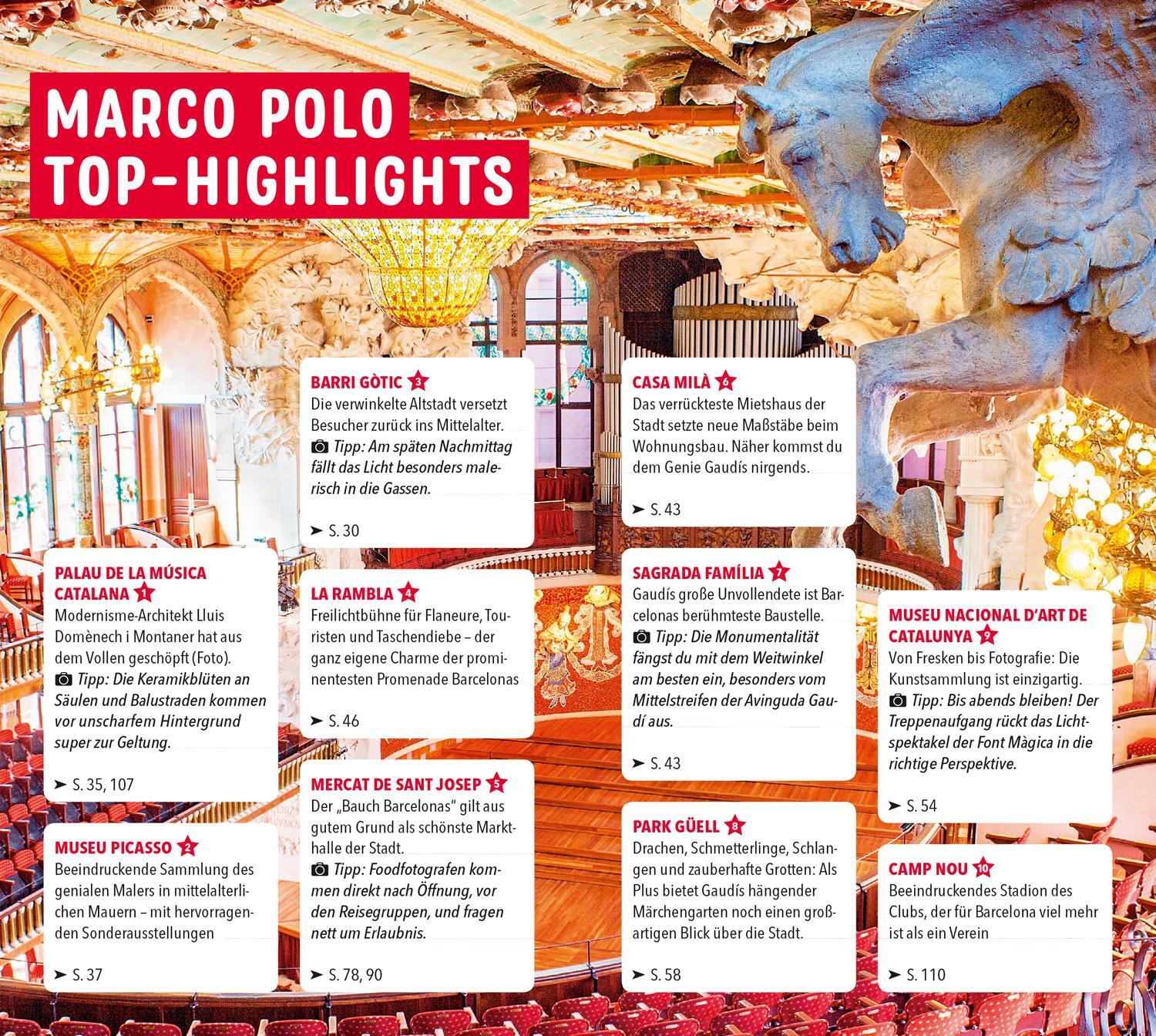 Bild: 9783829719513 | MARCO POLO Reiseführer Barcelona | Julia Macher (u. a.) | Taschenbuch