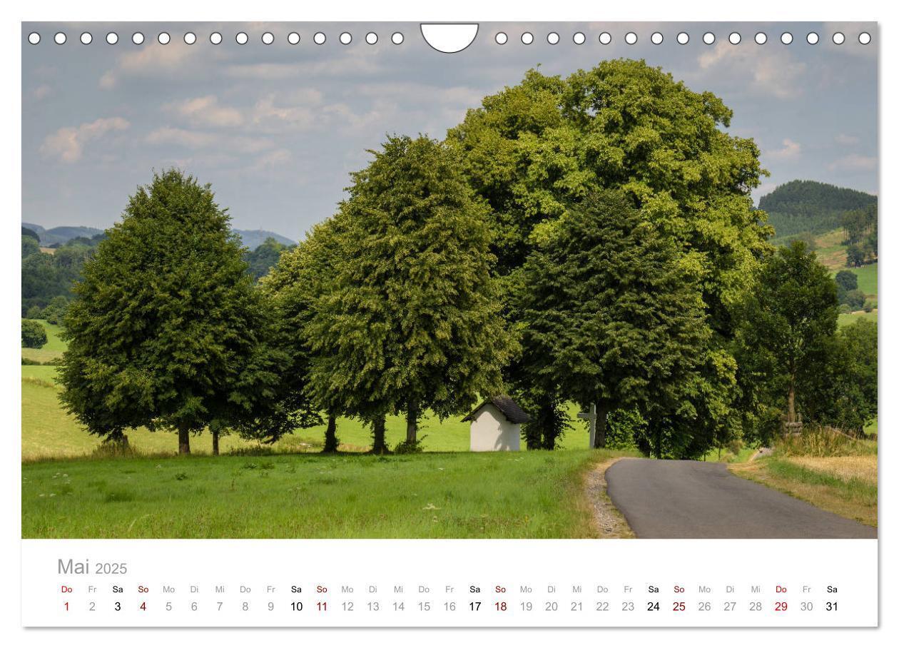 Bild: 9783435398010 | Schönes Sauerland (Wandkalender 2025 DIN A4 quer), CALVENDO...