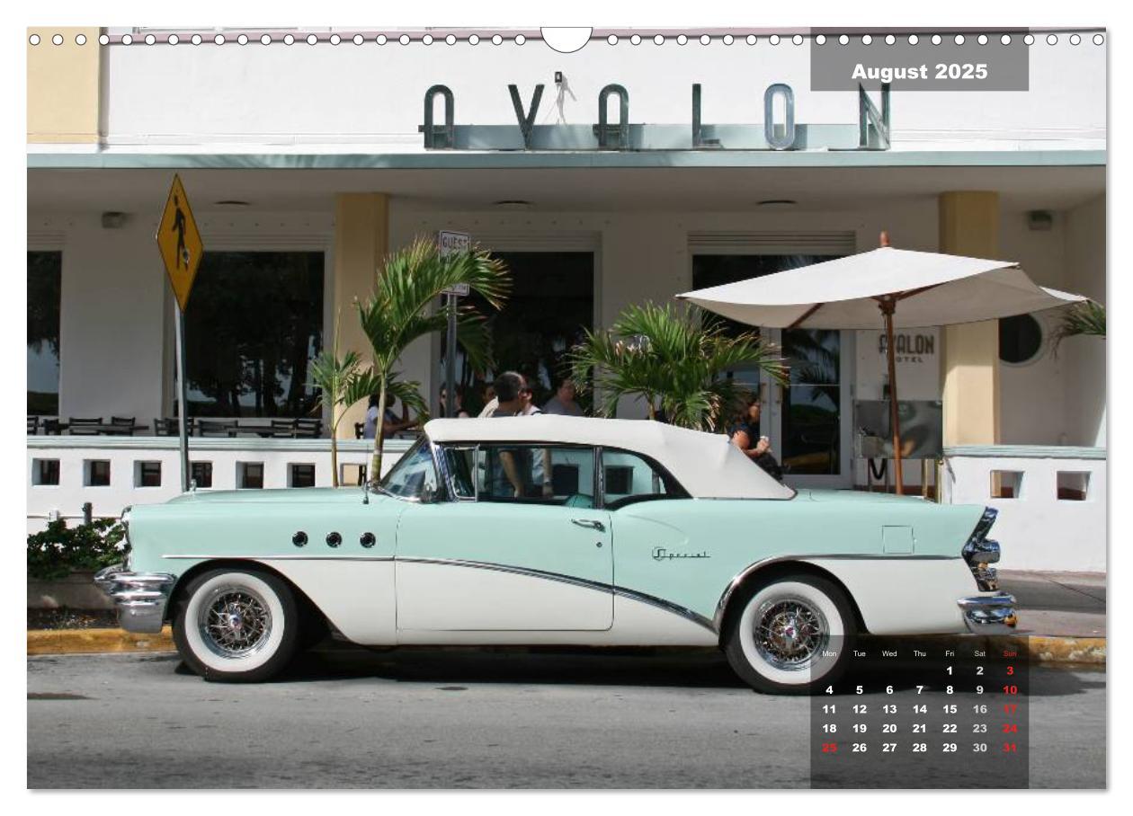 Bild: 9781325991105 | US Classic Cars (Wall Calendar 2025 DIN A3 landscape), CALVENDO 12...