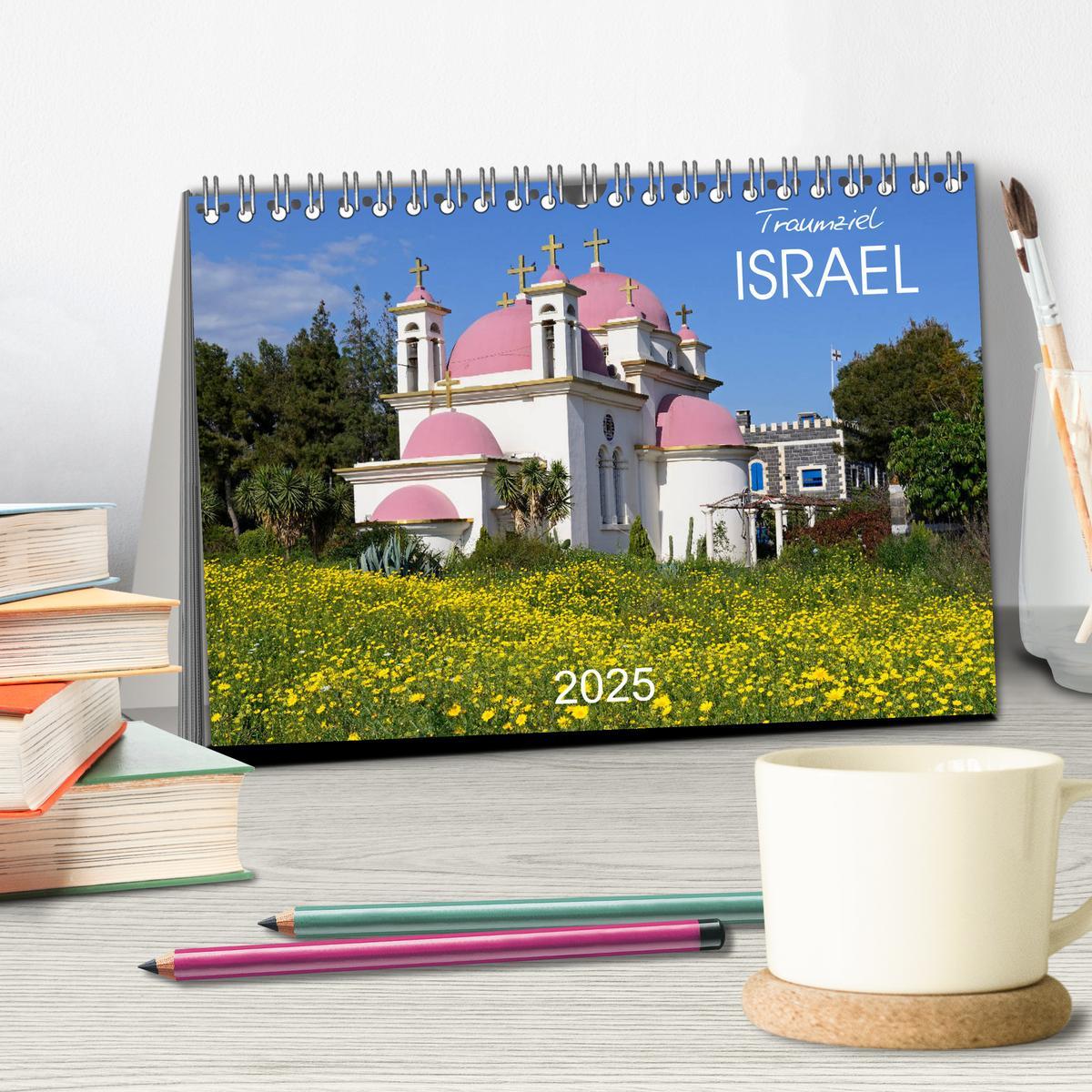 Bild: 9783435207060 | Traumziel Israel (Tischkalender 2025 DIN A5 quer), CALVENDO...