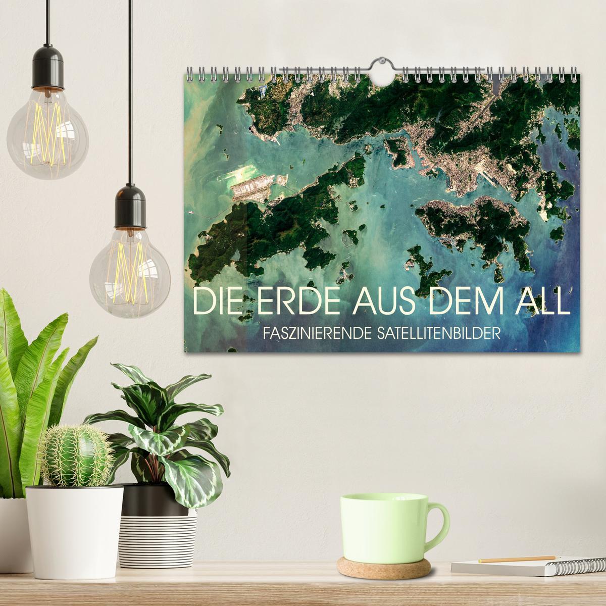 Bild: 9783383934193 | Die Erde aus dem All (Wandkalender 2025 DIN A4 quer), CALVENDO...