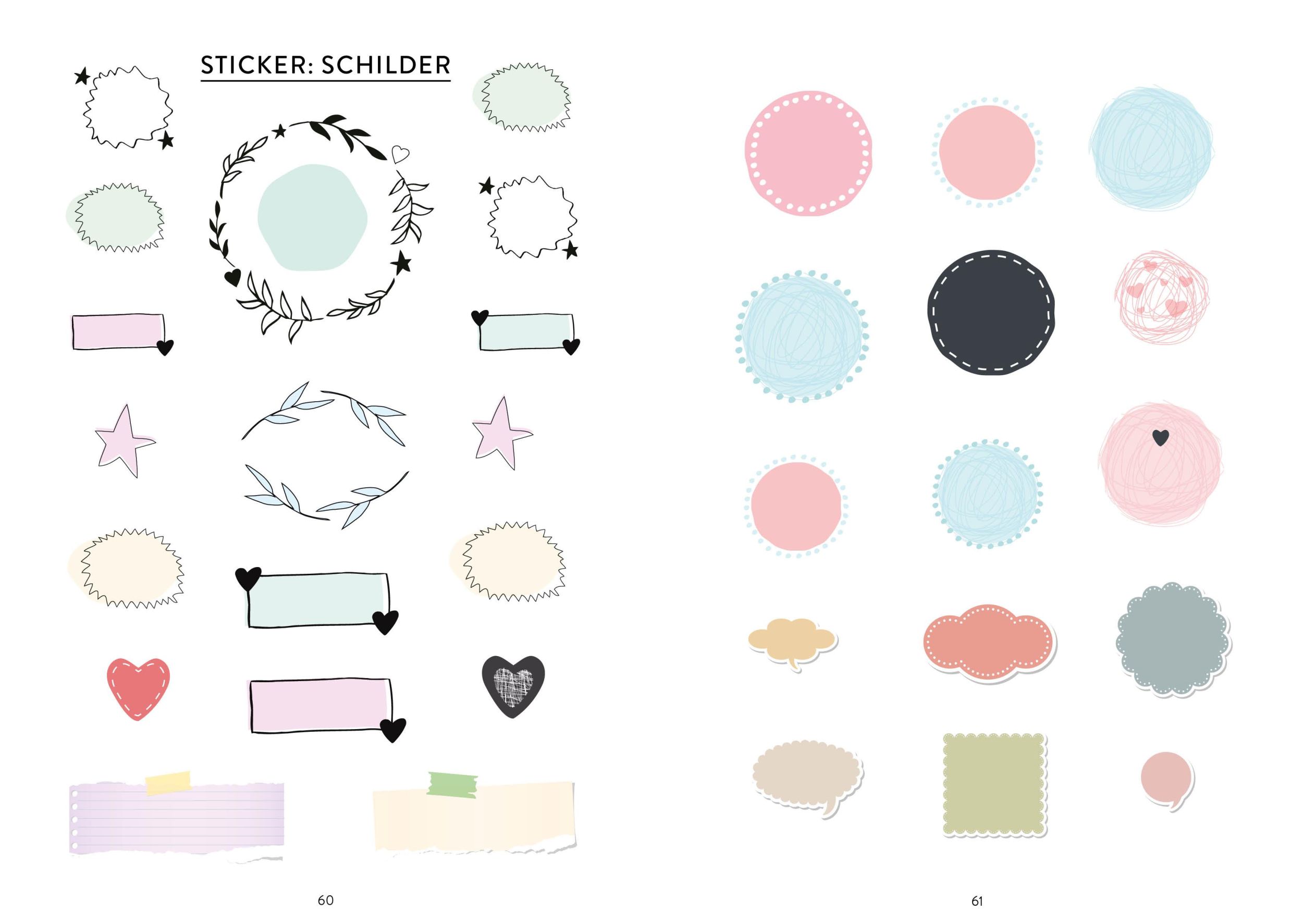 Bild: 9783960938095 | Bullet Journal - Stickerbuch für Lehrer: 800 Schmuck- und...