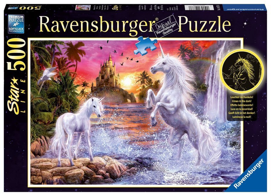 Cover: 4005556148738 | Einhörner am Fluss (Puzzle) | Spiel | In Spielebox | 14873 | Deutsch