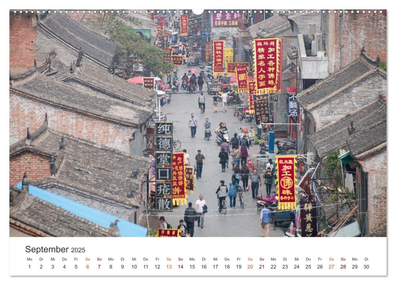 Bild: 9783435399420 | China - Tradition und Moderne (Wandkalender 2025 DIN A2 quer),...