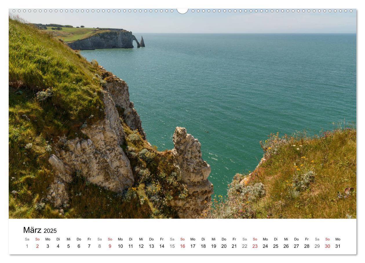 Bild: 9783435417346 | Küsten der Normandie und der Bretagne (Wandkalender 2025 DIN A2...