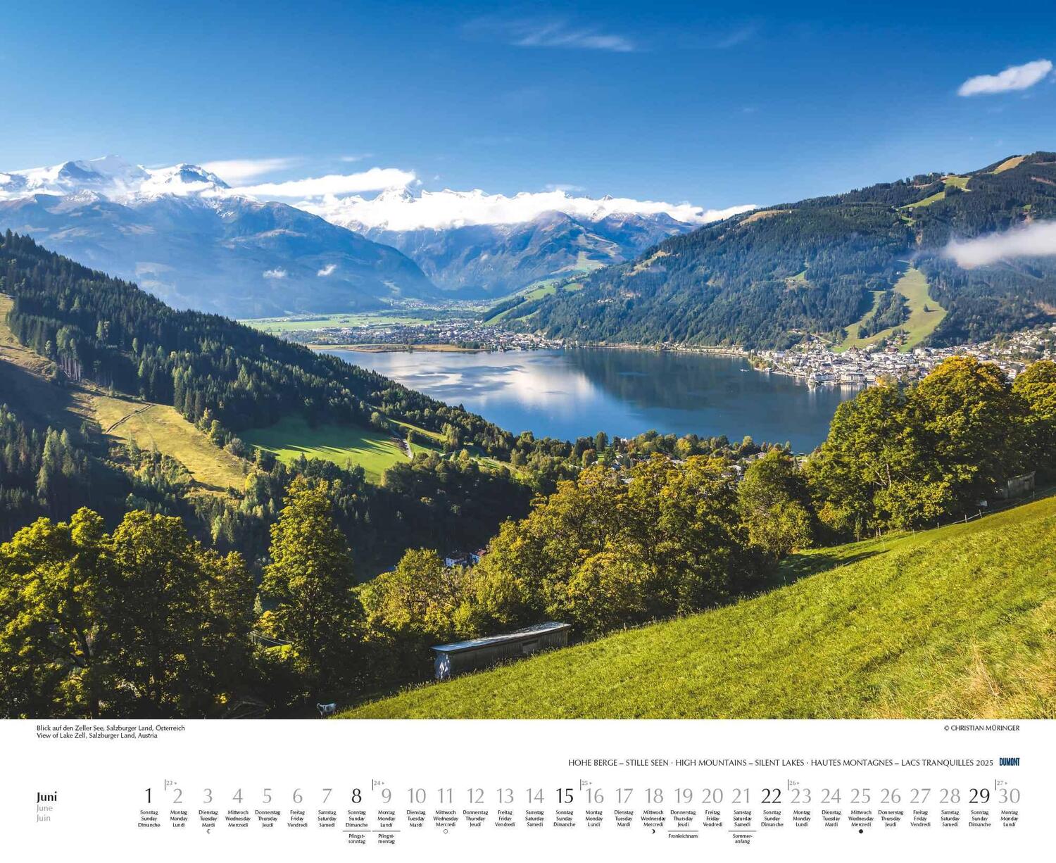 Bild: 4250809653570 | Hohe Berge - Stille Seen 2025 - Wandkalender 52 x 42,5 cm -...