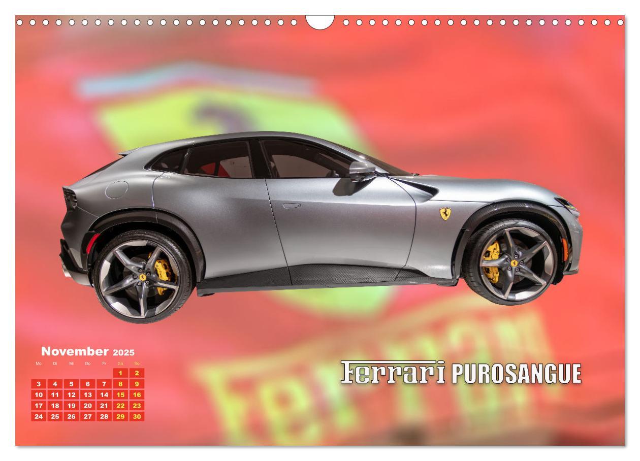 Bild: 9783383876820 | Ferrari - Synonym für Motorsport (Wandkalender 2025 DIN A3 quer),...