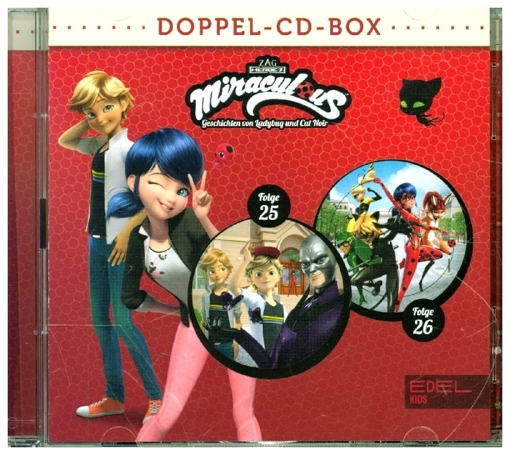 Cover: 4029759156109 | Miraculous - Doppel-Box. Tl.25-26, 2 Audio-CD | Audio-CD | Deutsch