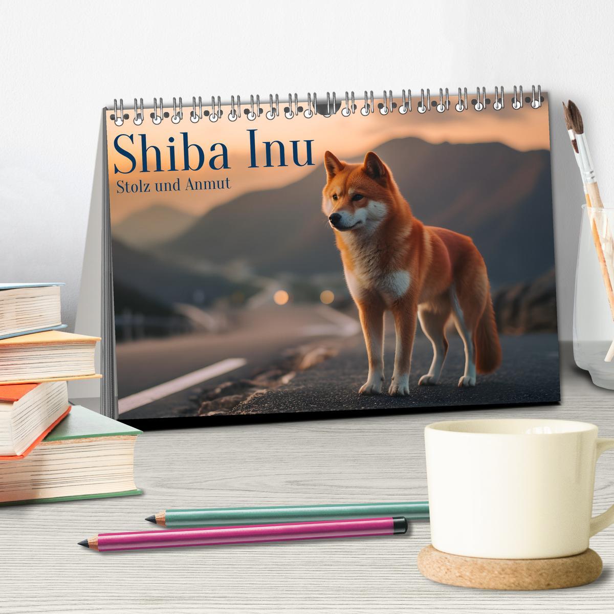 Bild: 9783383858765 | Shiba Inu - Stolz und Anmut (Tischkalender 2025 DIN A5 quer),...