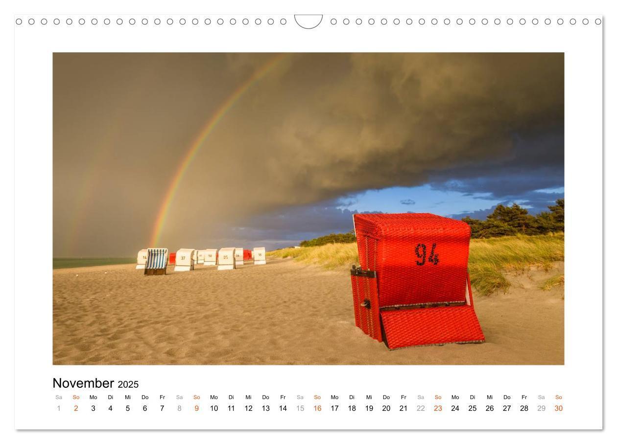 Bild: 9783435571703 | Strandkorb Idylle (Wandkalender 2025 DIN A3 quer), CALVENDO...