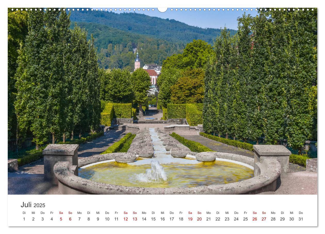 Bild: 9783435283422 | Baden-Baden, Kurstadt am Rande des Schwarzwaldes (Wandkalender 2025...