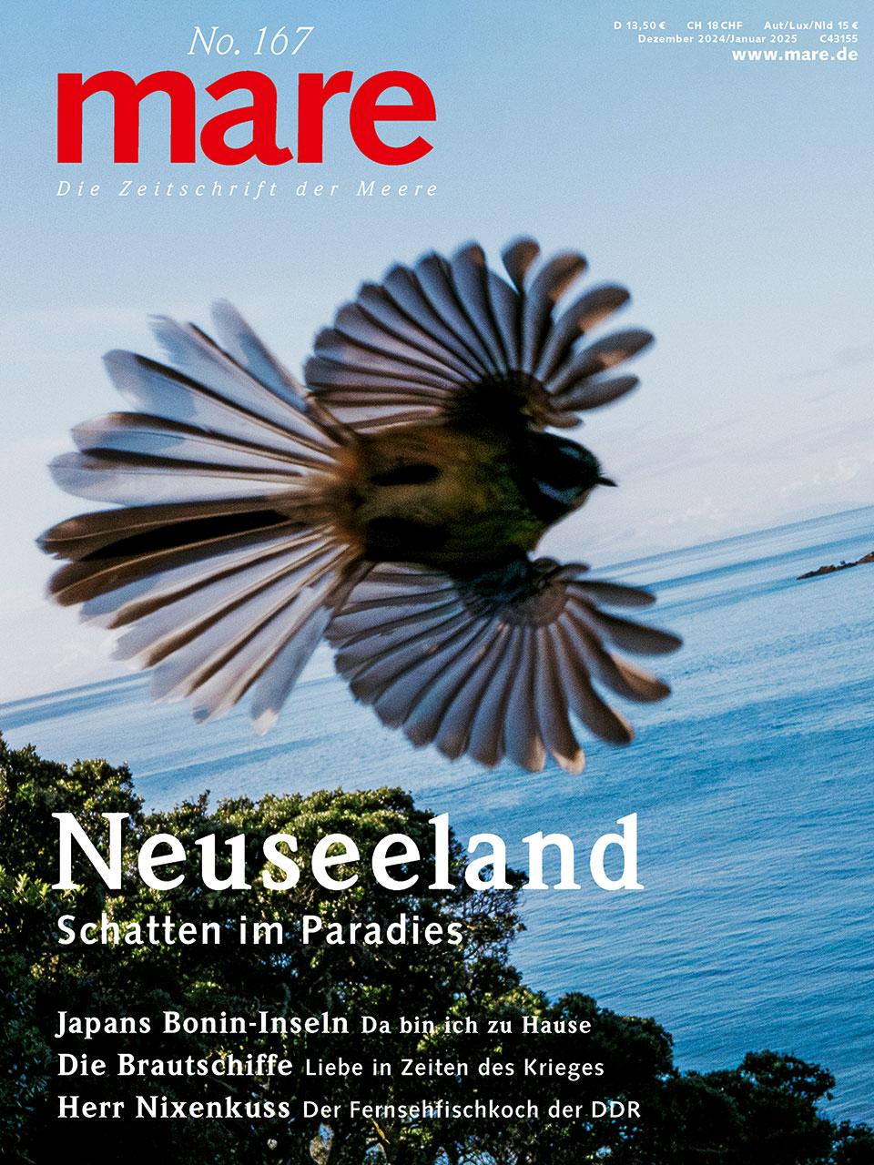 Cover: 9783866484566 | mare - Die Zeitschrift der Meere / No. 167/ Neuseeland | Gelpke | Buch