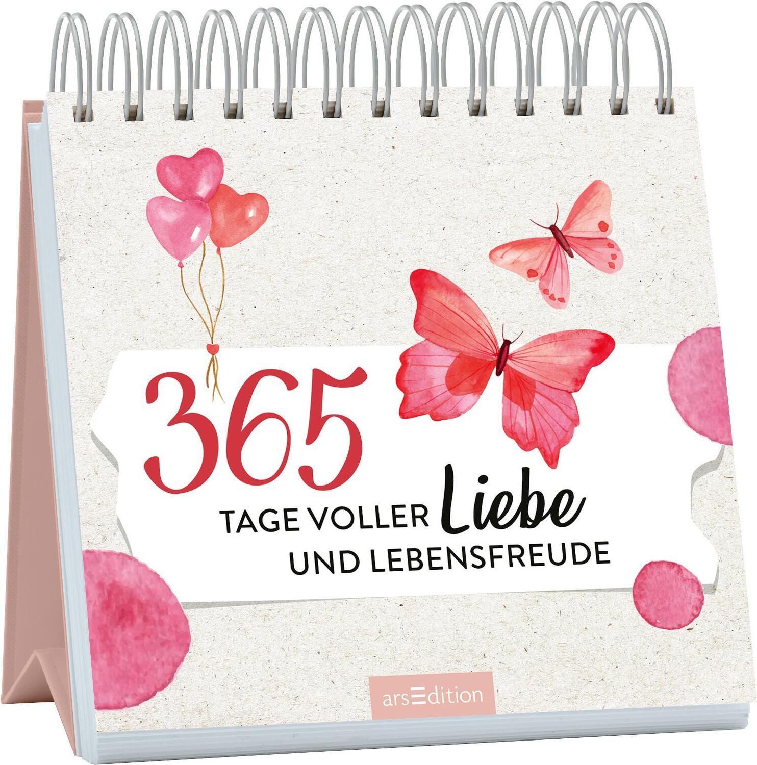 Cover: 9783845860053 | 365 Tage voller Liebe und Lebensfreude | Taschenbuch | Aufsteller