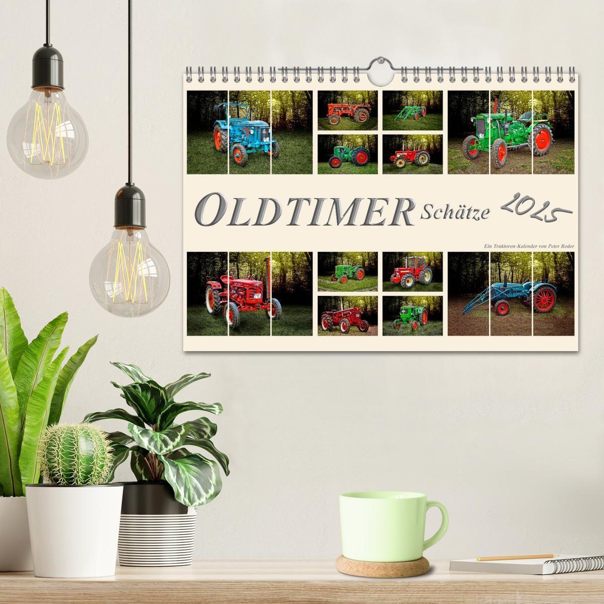 Bild: 9783435607655 | Oldtimer Schätze. Ein Traktoren-Kalender (Wandkalender 2025 DIN A4...