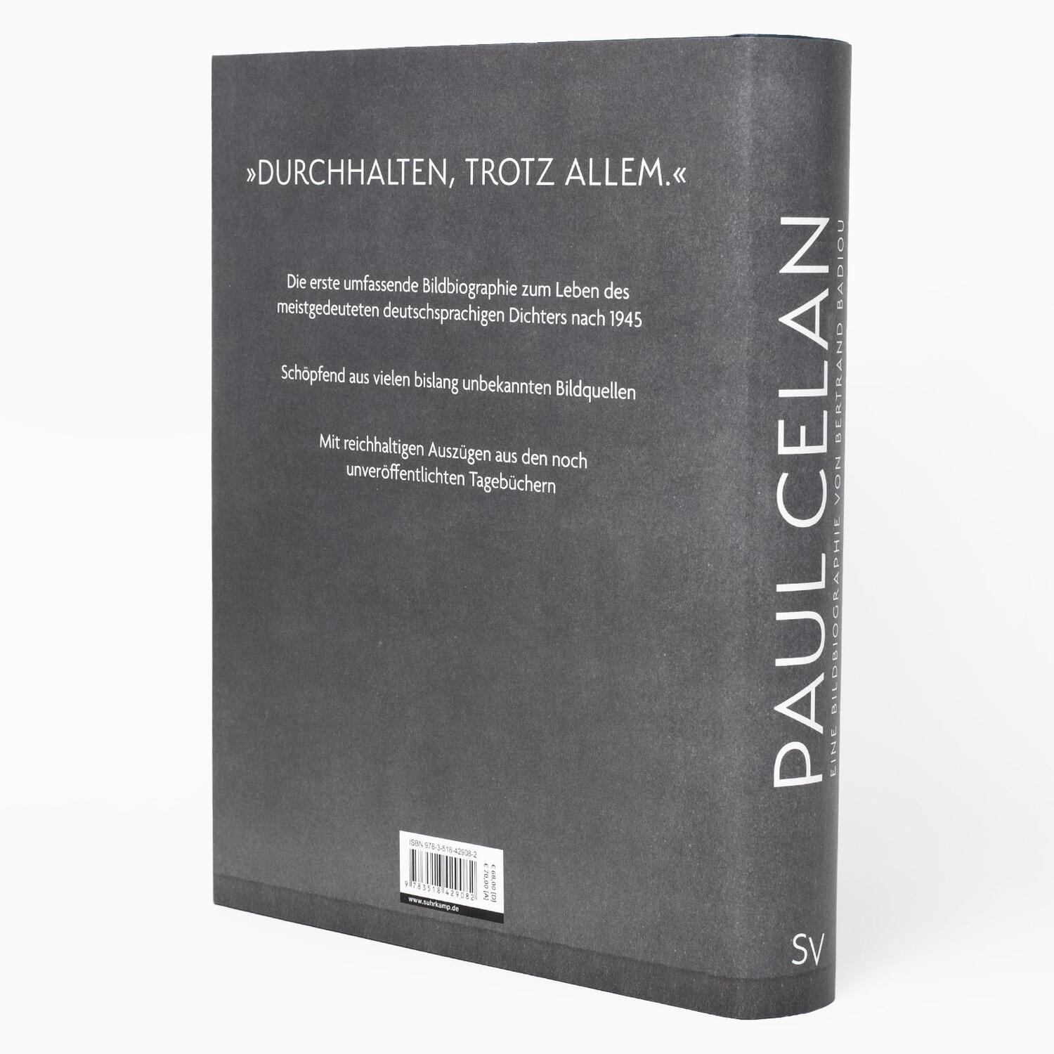 Bild: 9783518429082 | Paul Celan | Eine Bildbiographie Mit etwa 800 farbigen Abbildungen