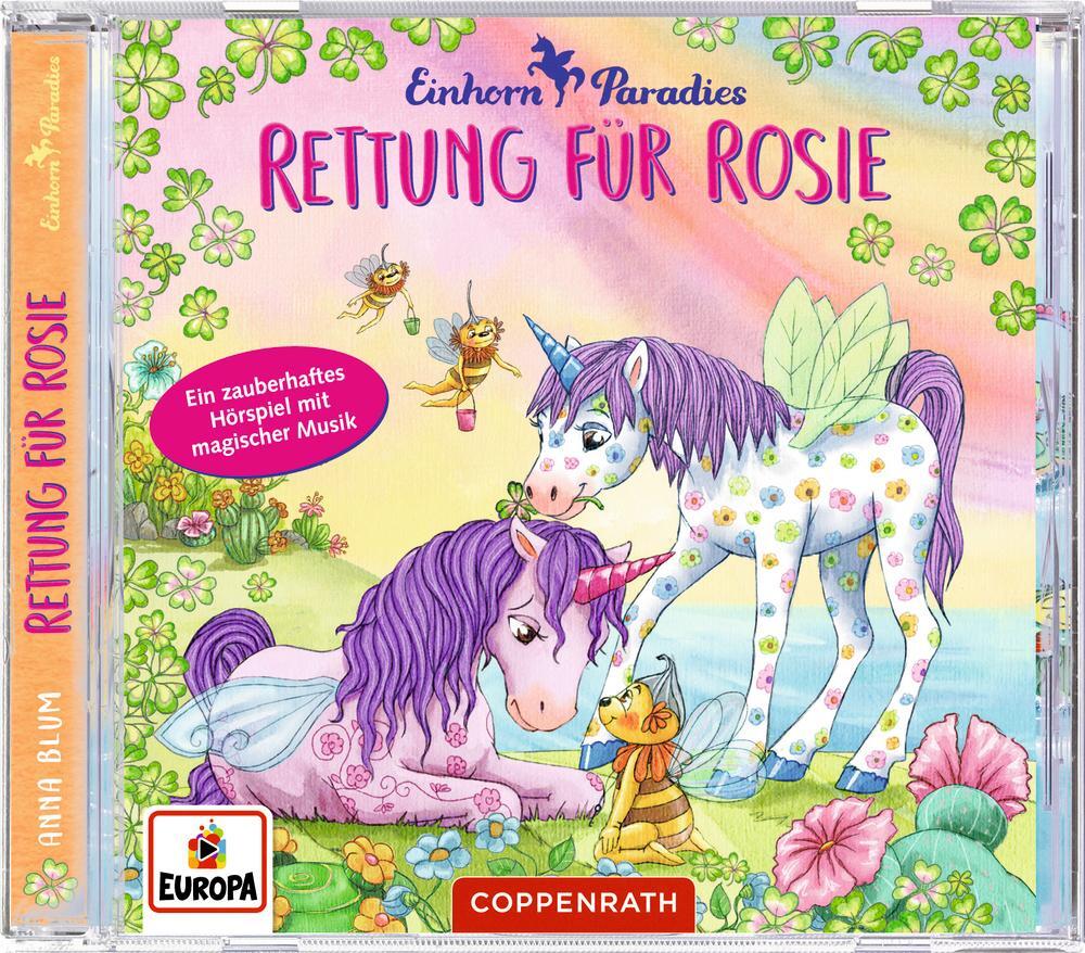 Cover: 4050003716633 | Rettung für Rosie / Einhorn-Paradies | Rettung für Rosie - Bd. 4 | CD