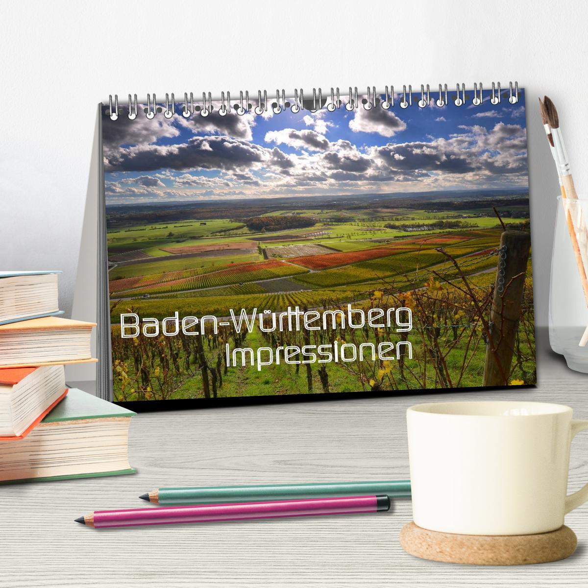 Bild: 9783435747818 | Baden-Württemberg Impressionen (Tischkalender 2025 DIN A5 quer),...