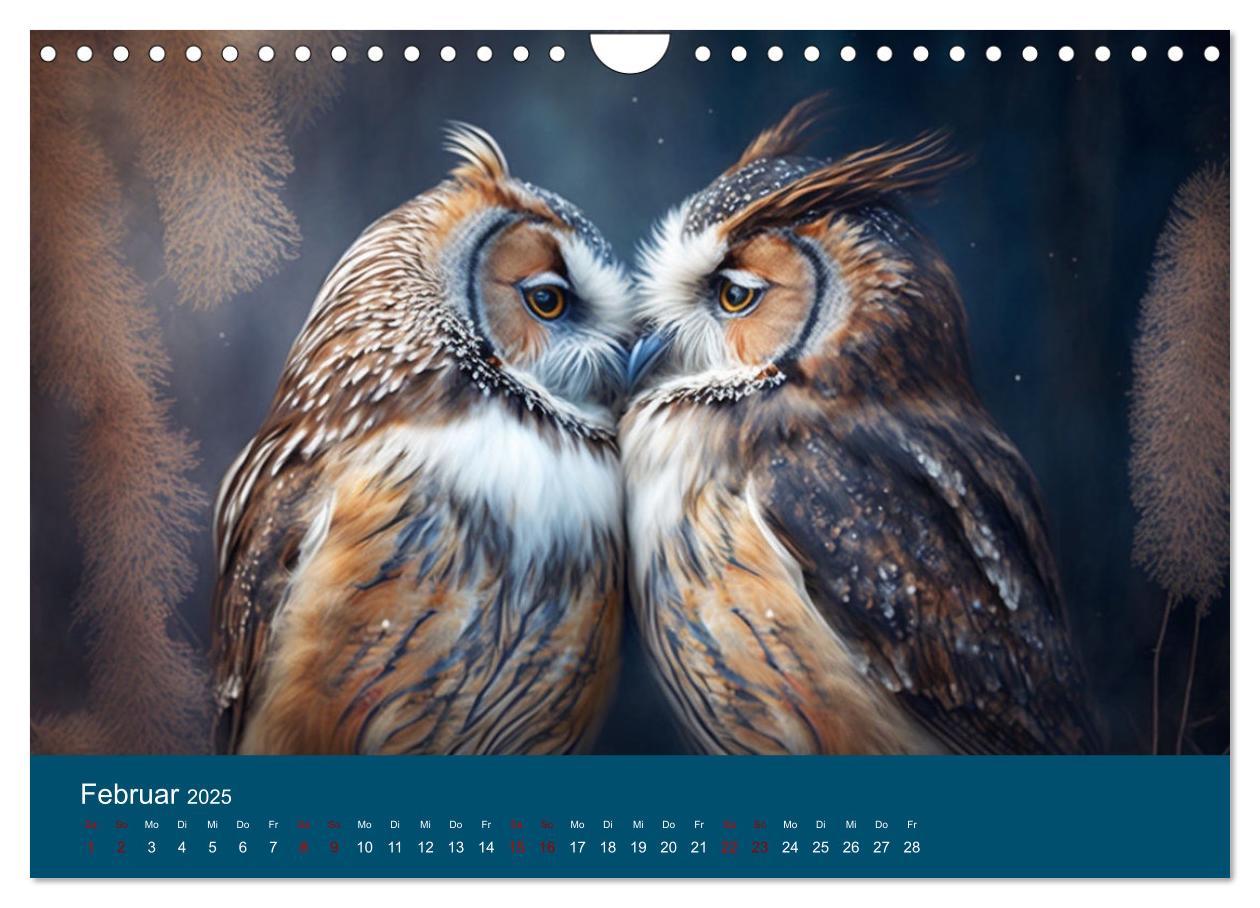 Bild: 9783383916687 | Eule gut... alles gut! (Wandkalender 2025 DIN A4 quer), CALVENDO...