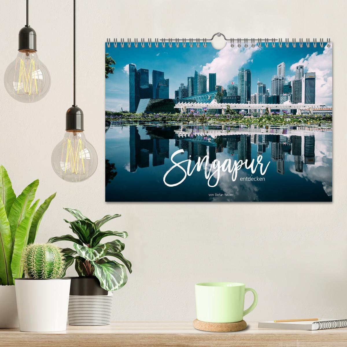 Bild: 9783435326990 | Singapur entdecken (Wandkalender 2025 DIN A4 quer), CALVENDO...