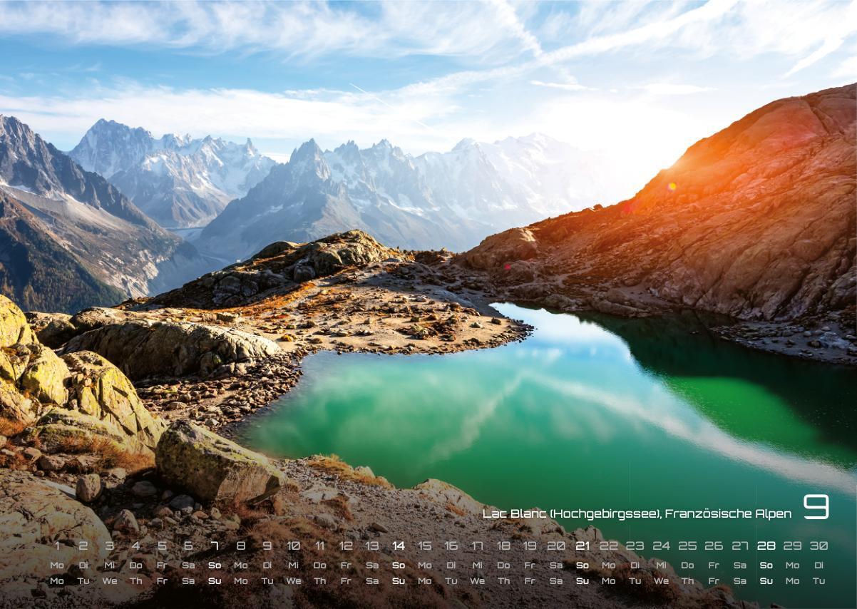 Bild: 9783986733766 | Die Alpen - dem Himmel so nah - 2025 - Kalender DIN A3 | GP-Fever.de