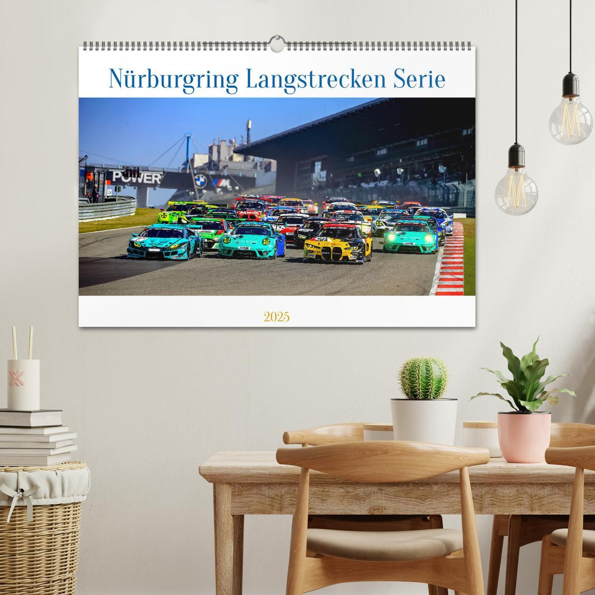 Bild: 9783383926440 | Nüburgring Langstrecken Serie 2025 (Wandkalender 2025 DIN A2 quer),...