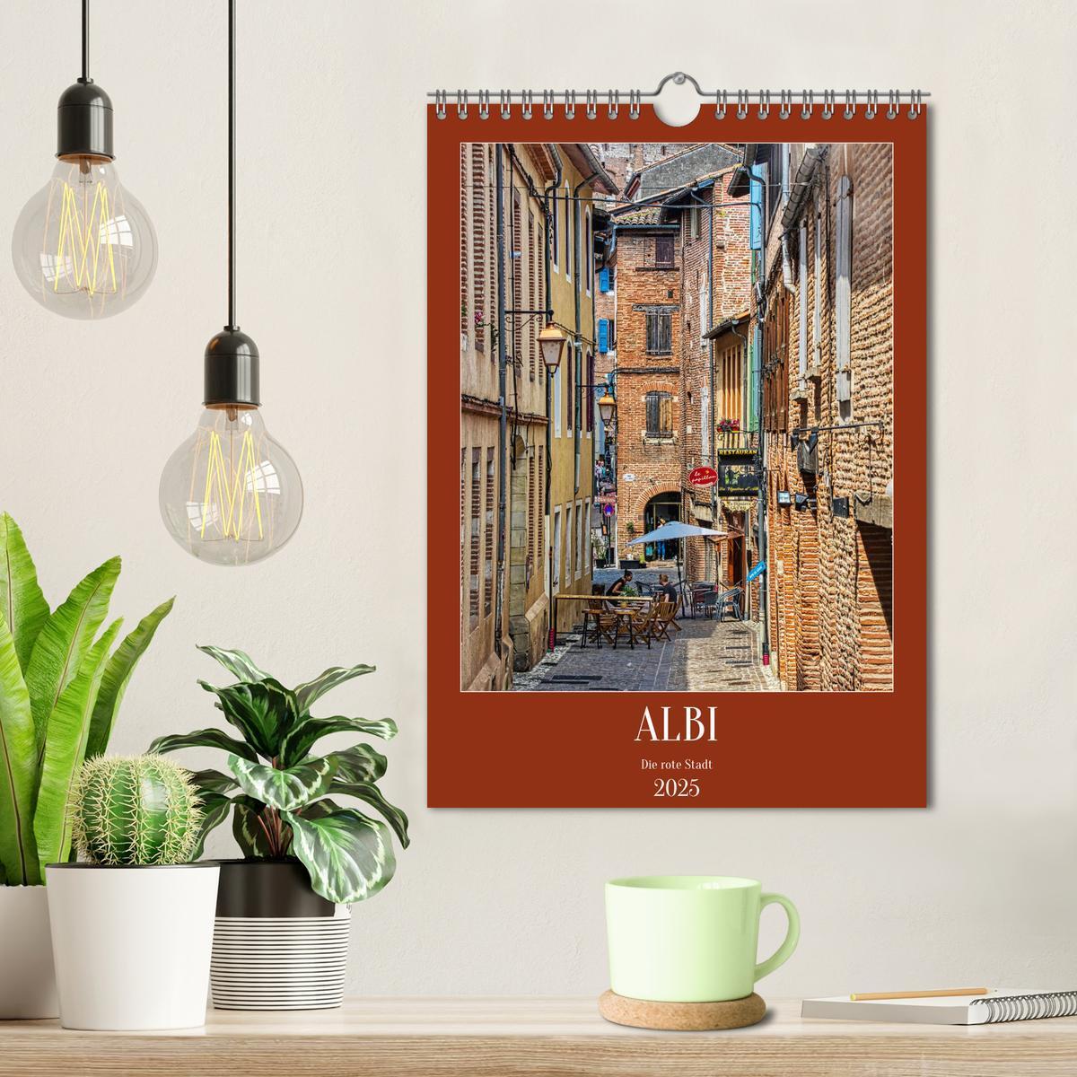 Bild: 9783435858170 | Albi - Die rote Stadt (Wandkalender 2025 DIN A4 hoch), CALVENDO...