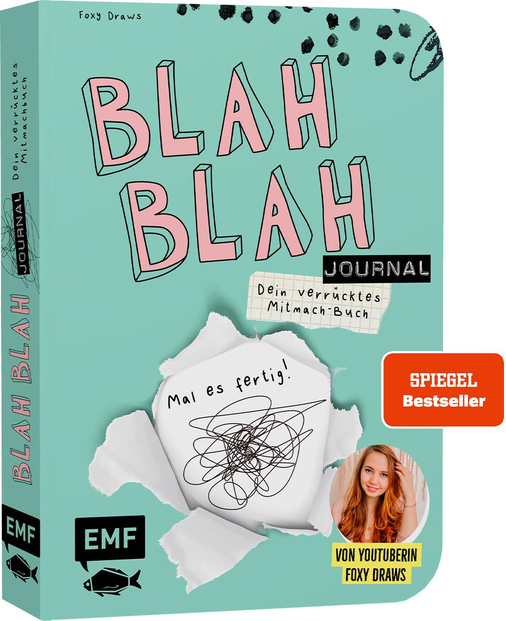 Cover: 9783745906875 | Blah Blah Journal - Dein verrücktes Mitmach-Buch - Mal es fertig!...