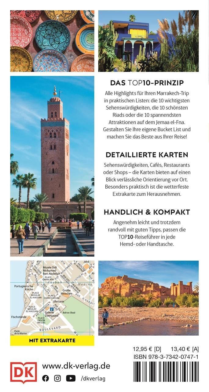 Bild: 9783734207471 | TOP10 Reiseführer Marrakech | Taschenbuch | Top 10-Reiseführer | 2023