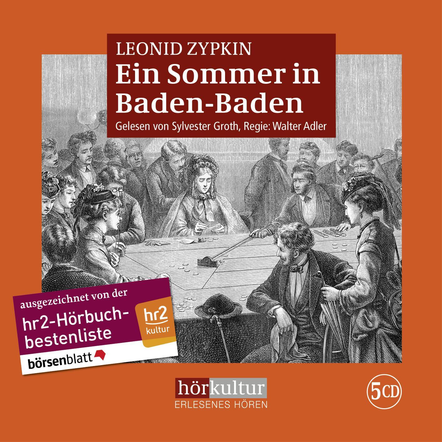 Cover: 9783906935423 | Ein Sommer in Baden-Baden | Leonid Zypkin | Audio-CD | 331 Min. | 2020