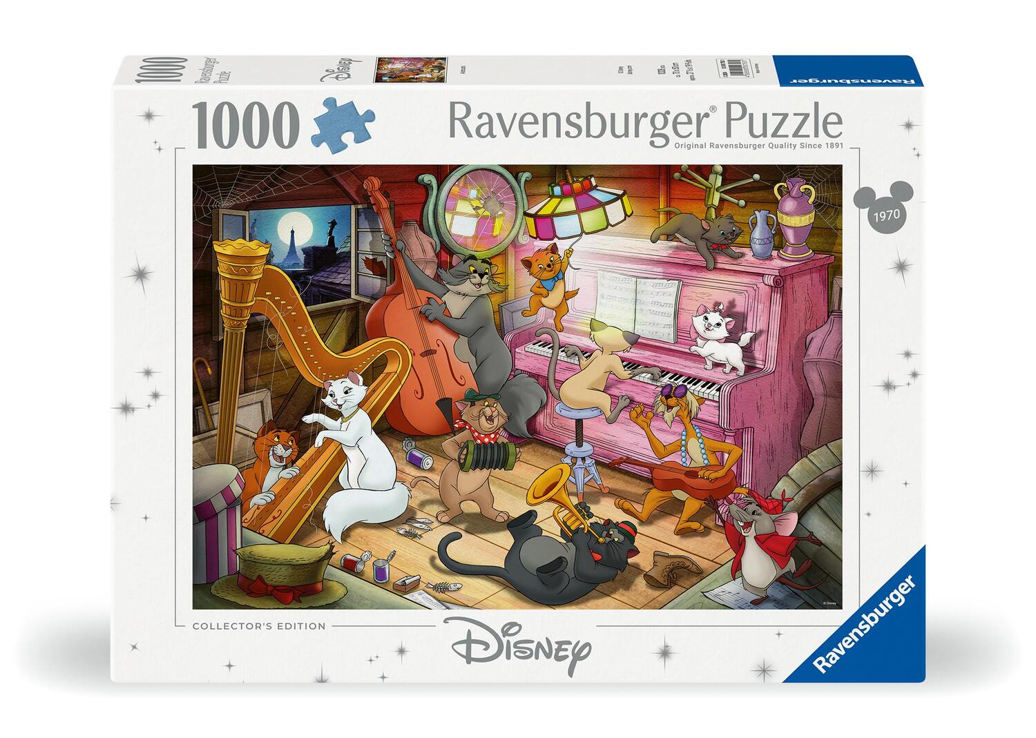 Cover: 4005555007531 | Ravensburger Puzzle 12000753 - Aristocats - 1000 Teile Disney...