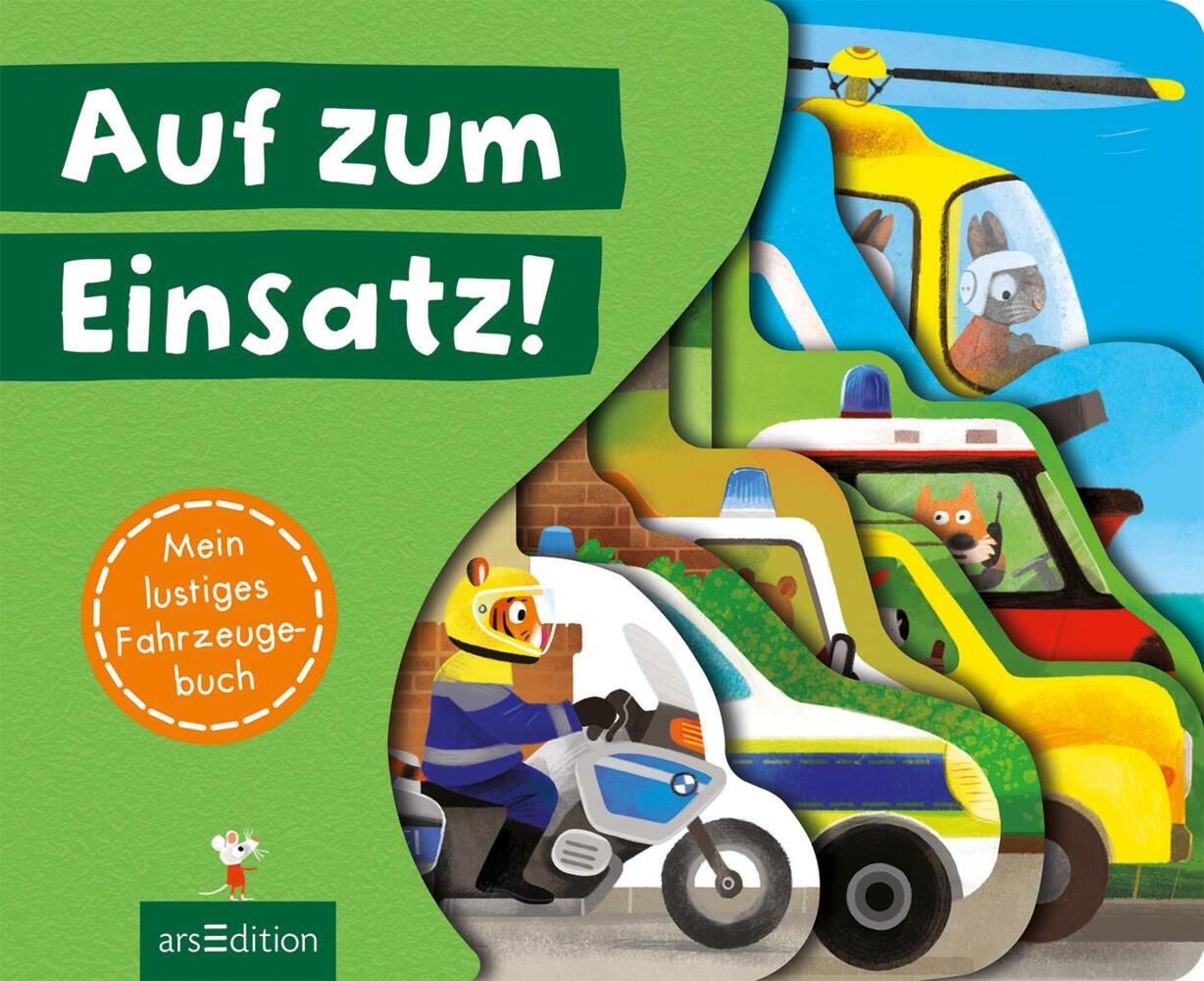 Bild: 9783845851112 | Auf zum Einsatz! | Mein lustiges Fahrzeugebuch | Joschi Mühl | Buch