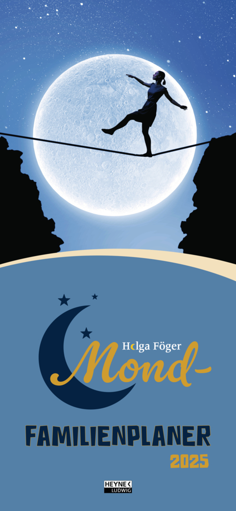 Cover: 9783453239425 | Mond-Familienplaner 2025 | Helga Föger | Taschenbuch | Spiralbindung