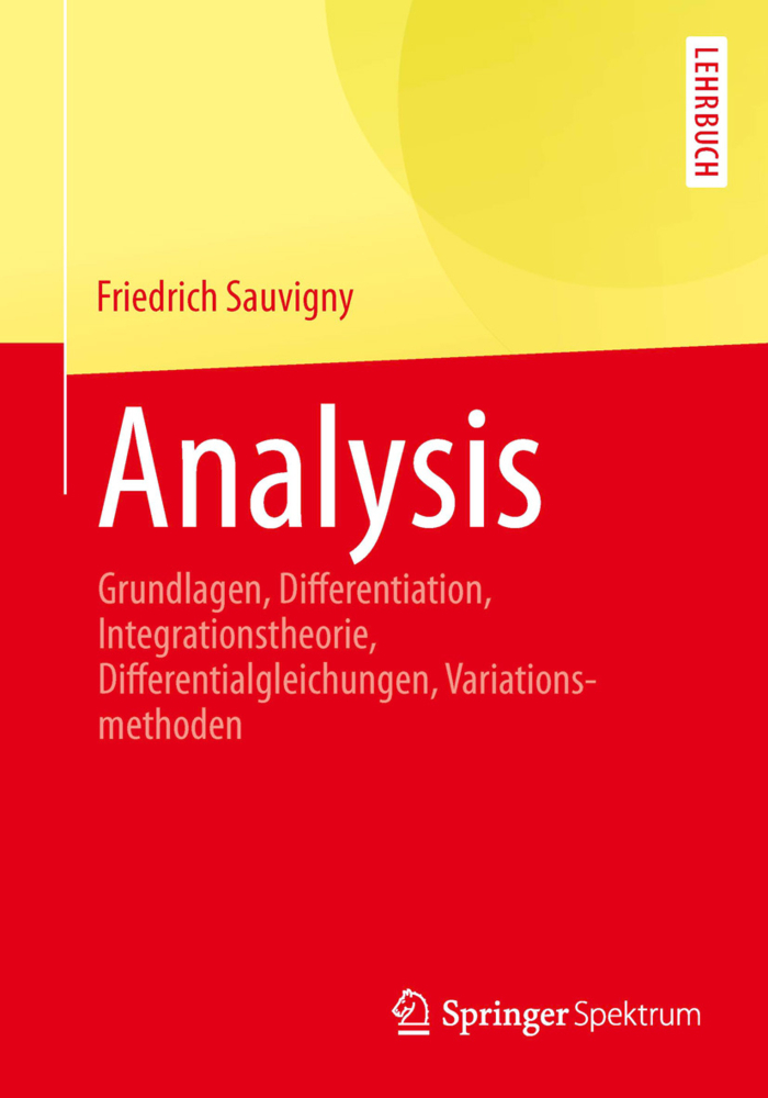 Cover: 9783642415067 | Analysis | Friedrich Sauvigny | Taschenbuch | Deutsch