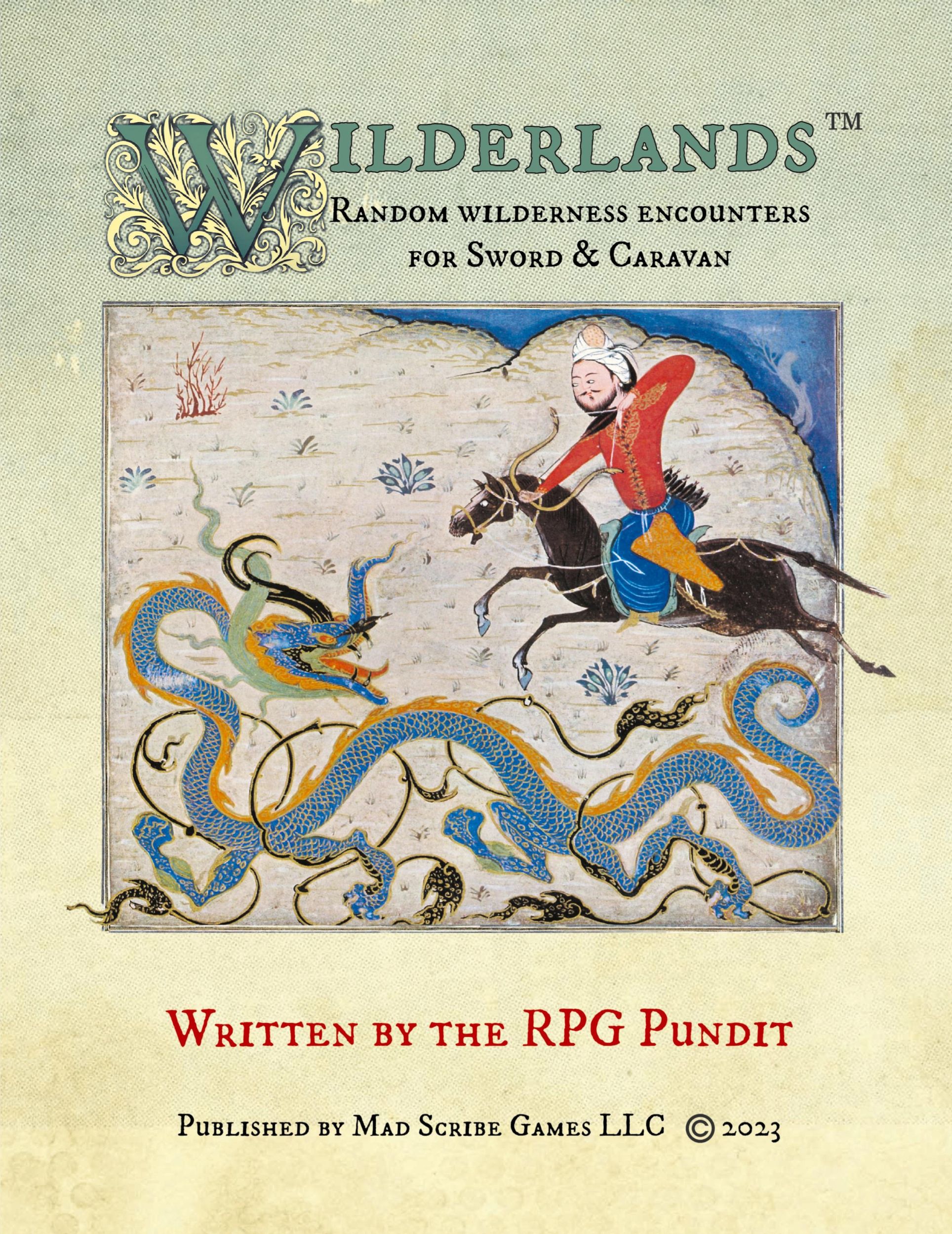 Cover: 9781088006351 | Wilderlands - Random wilderness encounters for Sword &amp; Caravan | Buch