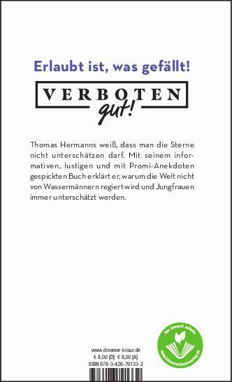 Rückseite: 9783426791332 | Verboten gut! Astrologie | Thomas Hermanns | Buch | 112 S. | Deutsch