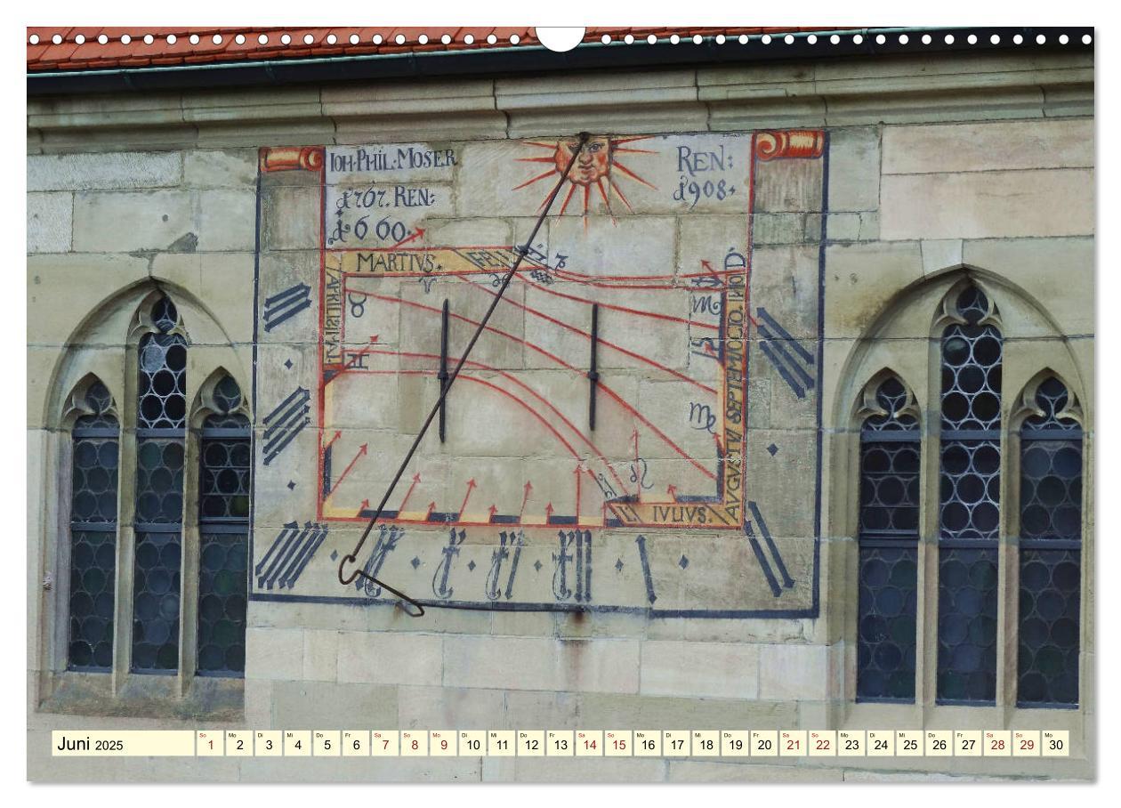 Bild: 9783435420728 | Sonnenuhren - Sonnenstunden (Wandkalender 2025 DIN A3 quer),...