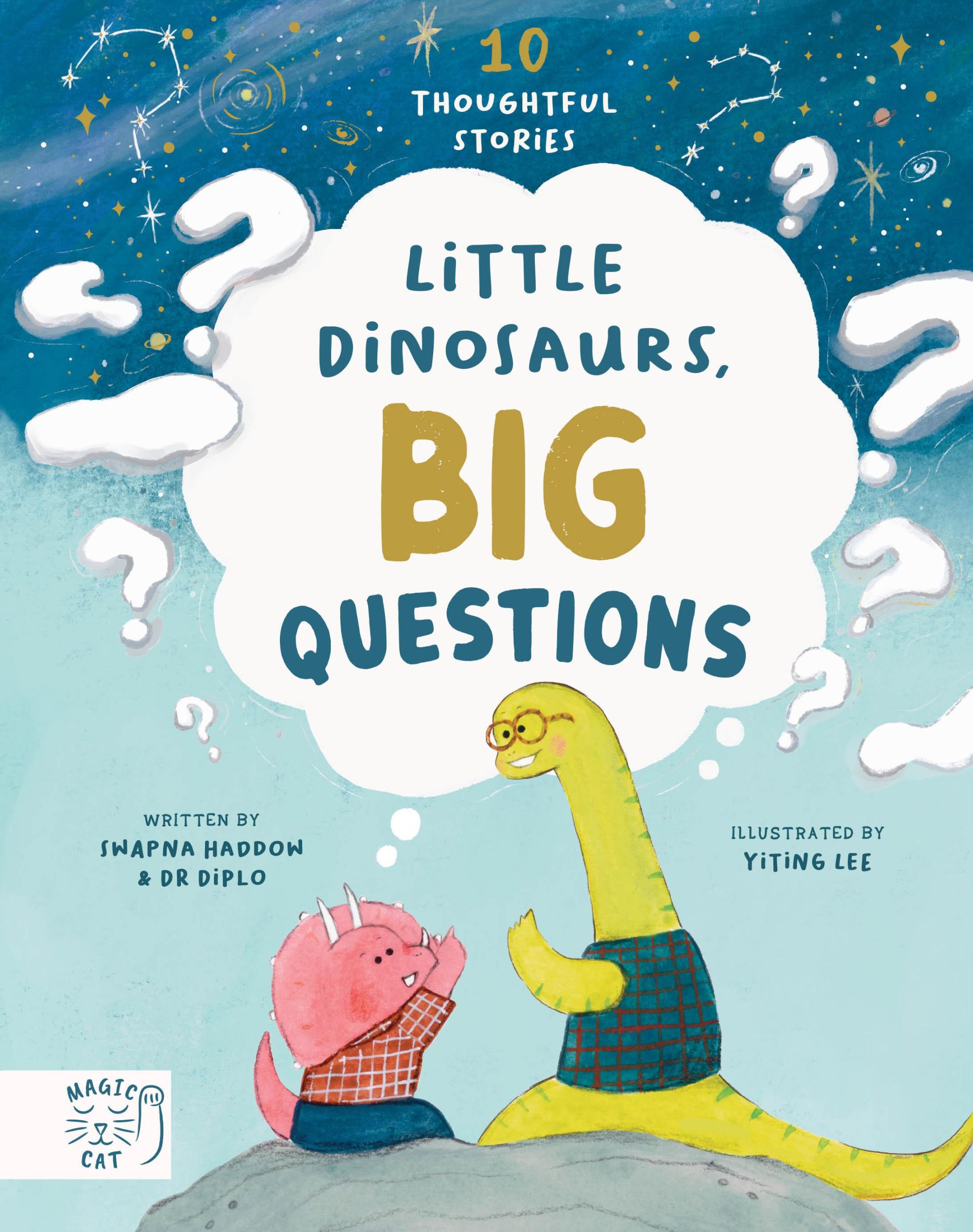 Cover: 9781917044103 | Little Dinosaurs, Big Questions | 10 Thoughtful Stories | Haddow