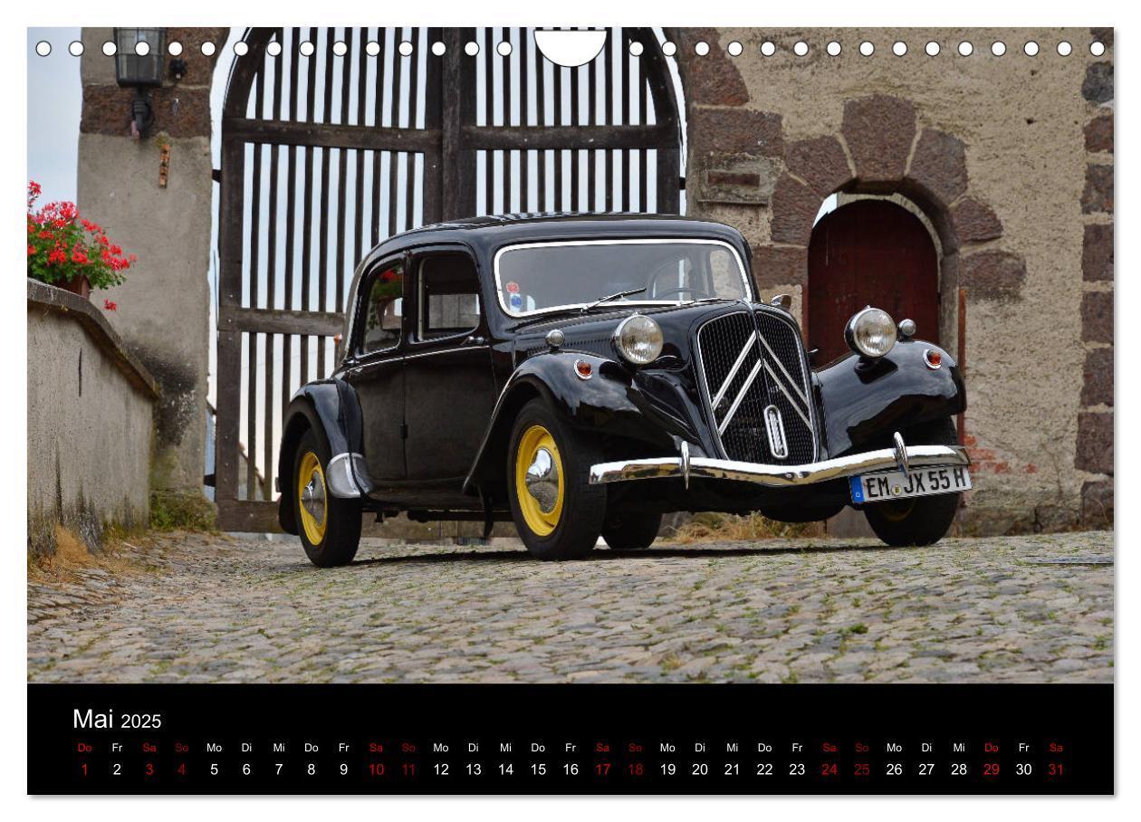 Bild: 9783435443147 | Citroën 11CV Traction Avant (Wandkalender 2025 DIN A4 quer),...