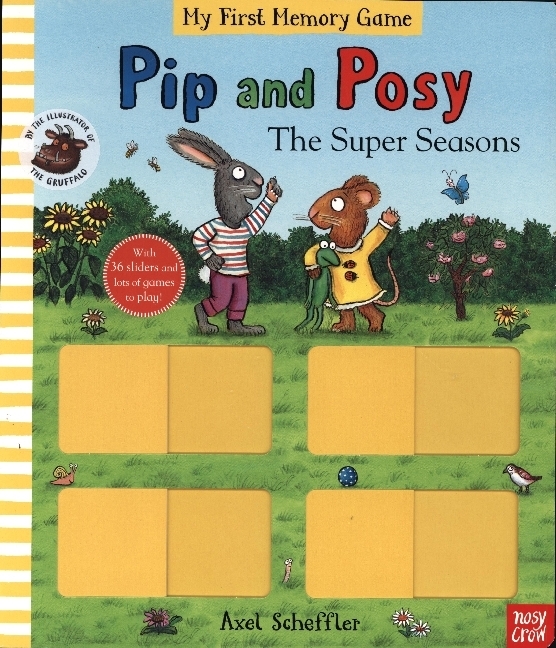 Cover: 9781805134053 | Pip and Posy: The Super Seasons (Memory Game Book) | Axel Scheffler