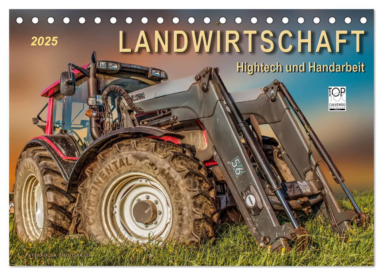 Cover: 9783435380626 | Landwirtschaft - Hightech und Handarbeit (Tischkalender 2025 DIN A5...