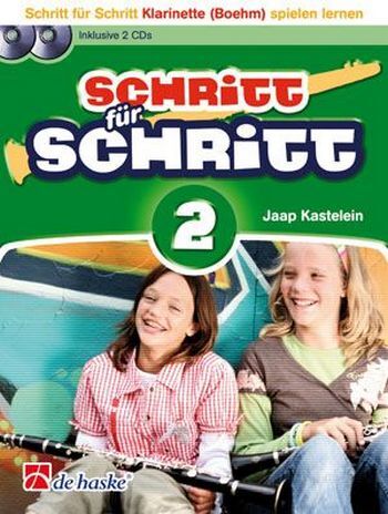 Cover: 9789043131674 | Schritt für Schritt, für Klarinette (Boehm), mit 2 Audio-CDs. Bd.2