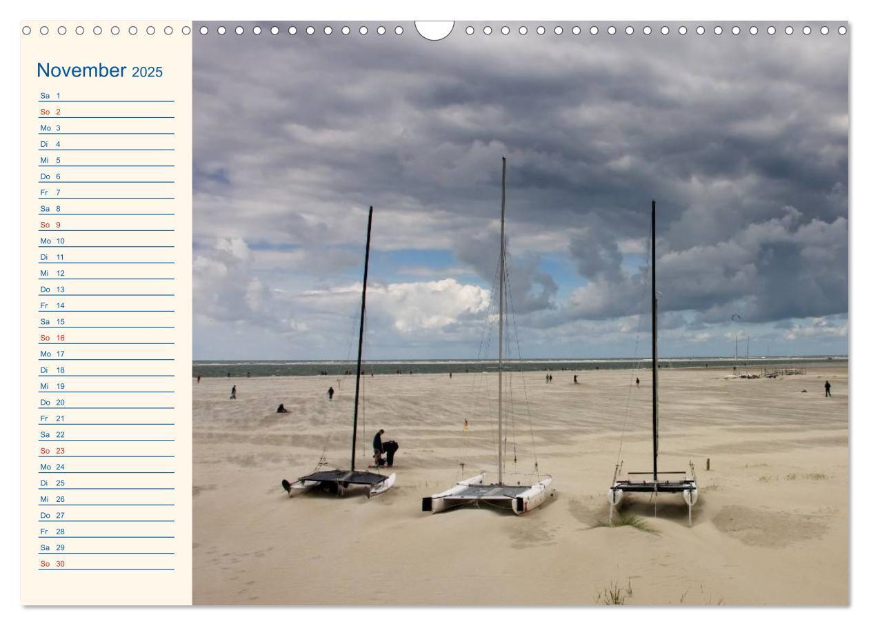 Bild: 9783435507658 | Urlaub auf Borkum (Wandkalender 2025 DIN A3 quer), CALVENDO...