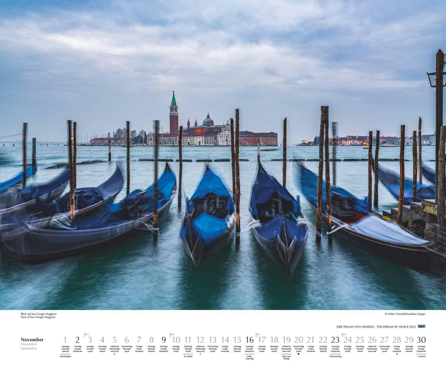 Bild: 4250809652740 | Der Traum von Venedig 2025 - Wandkalender 60,0 x 50,0 cm -...