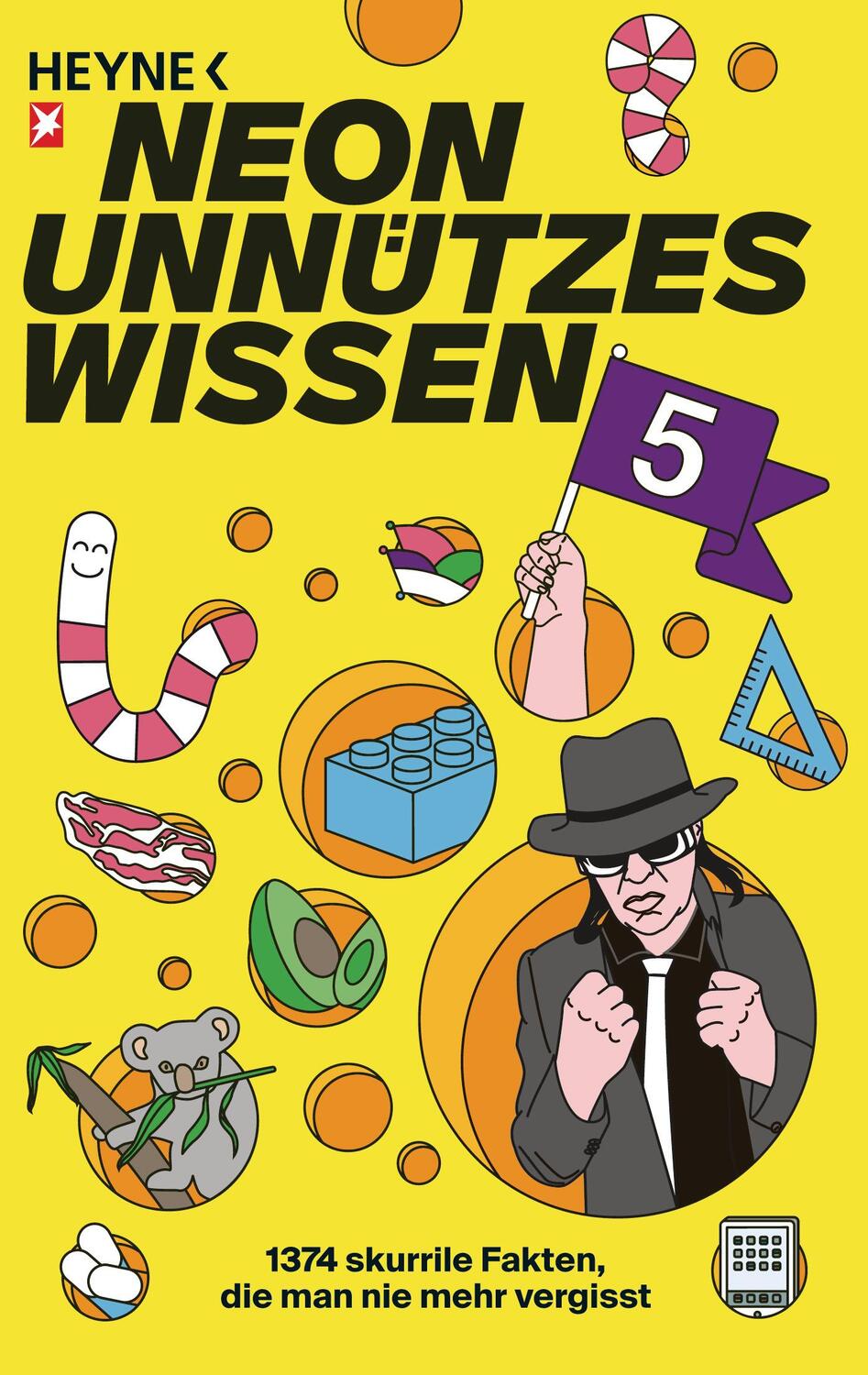 Cover: 9783453604087 | Unnützes Wissen 05 | 1374 skurille Fakten, die man nie mehr vergisst