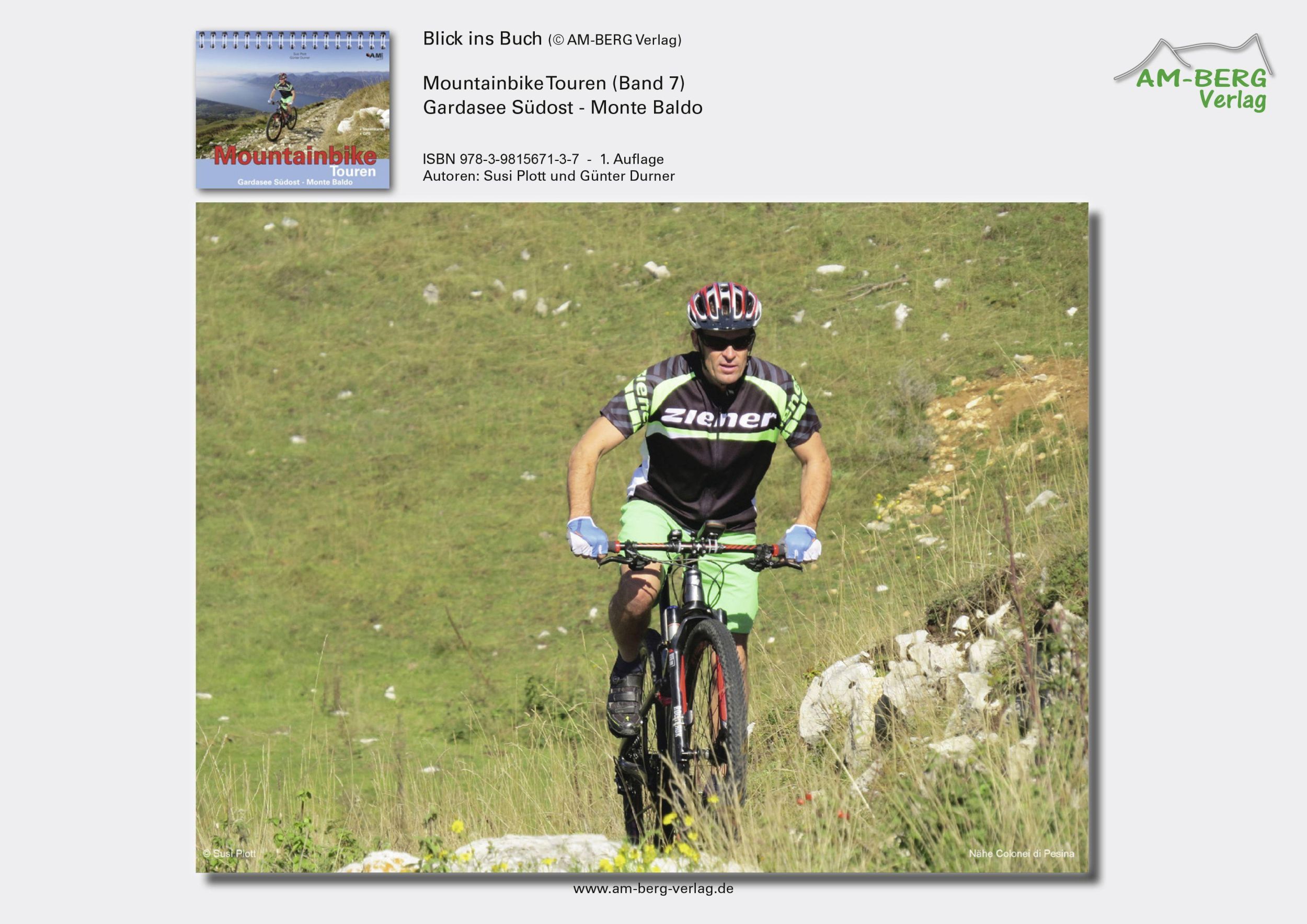 Bild: 9783981567137 | Mountainbike Touren Gardasee Südost - Monte Baldo | Band 7 | Buch