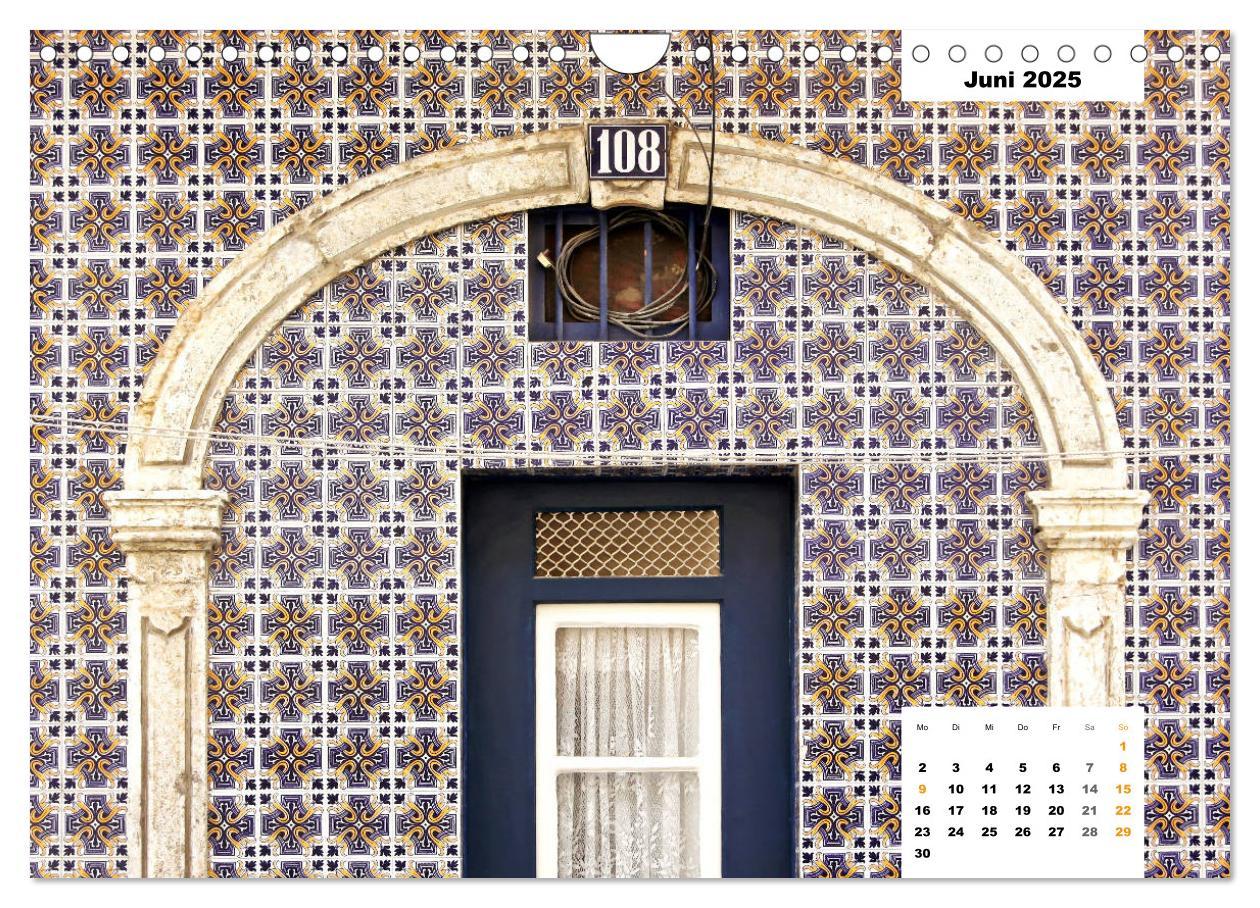 Bild: 9783435308101 | Lissabons Azulejos (Wandkalender 2025 DIN A4 quer), CALVENDO...