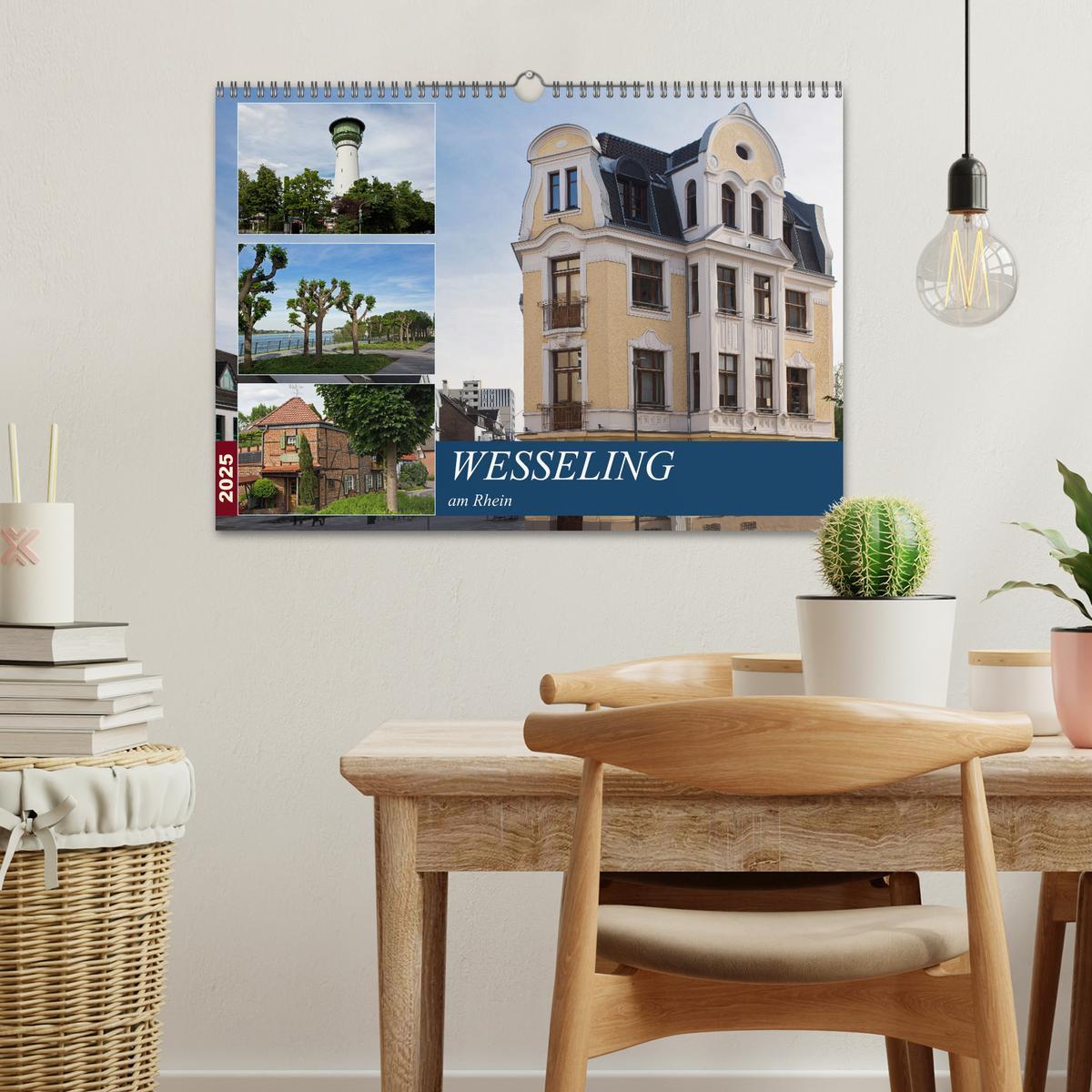 Bild: 9783435338719 | Wesseling am Rhein (Wandkalender 2025 DIN A3 quer), CALVENDO...