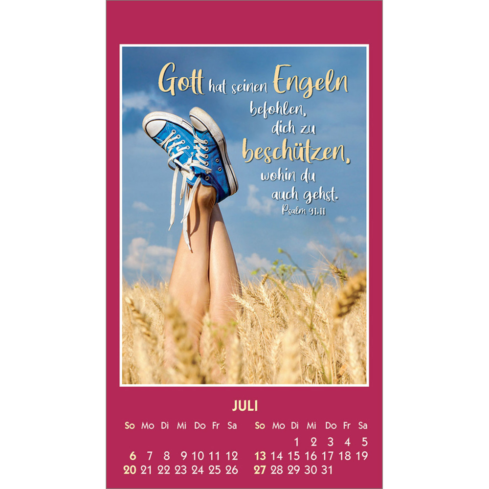 Bild: 9783754892558 | Ein gutes Wort für Dich 2025 | Aufkleber-Kalender | Kalender | 14 S.